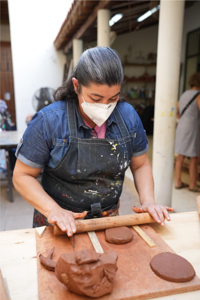 $!Los jóvenes pusieron en práctica lo aprendido en clase durante el taller.
