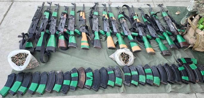 $!Operativo en Escuinapa deja 14 detenidos y armamento asegurado por Fuerzas Especiales