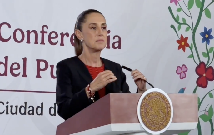 La Presidenta Claudia Sheinbaum descartó las acusaciones de persecución política.