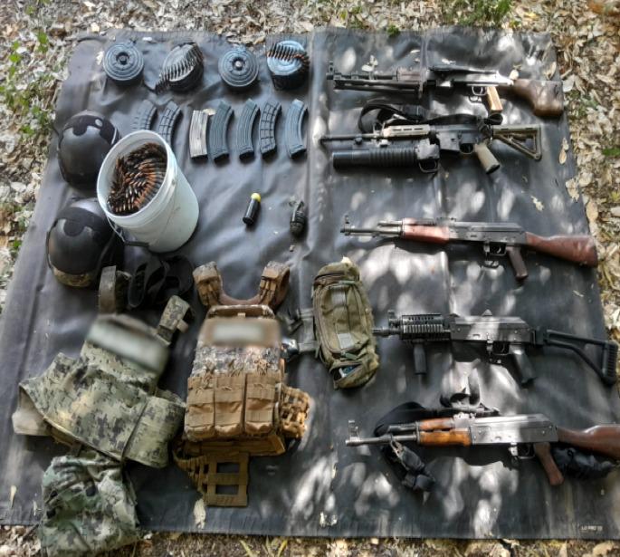 $!FGR sentencia a cinco por portar armamento militar