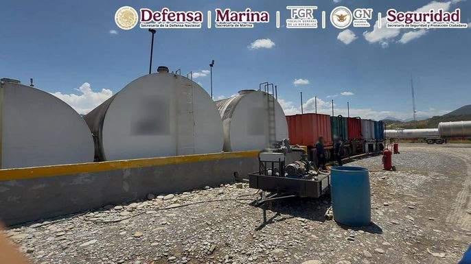 $!Aseguran más de un millón de litros de hidrocarburo en Nuevo León