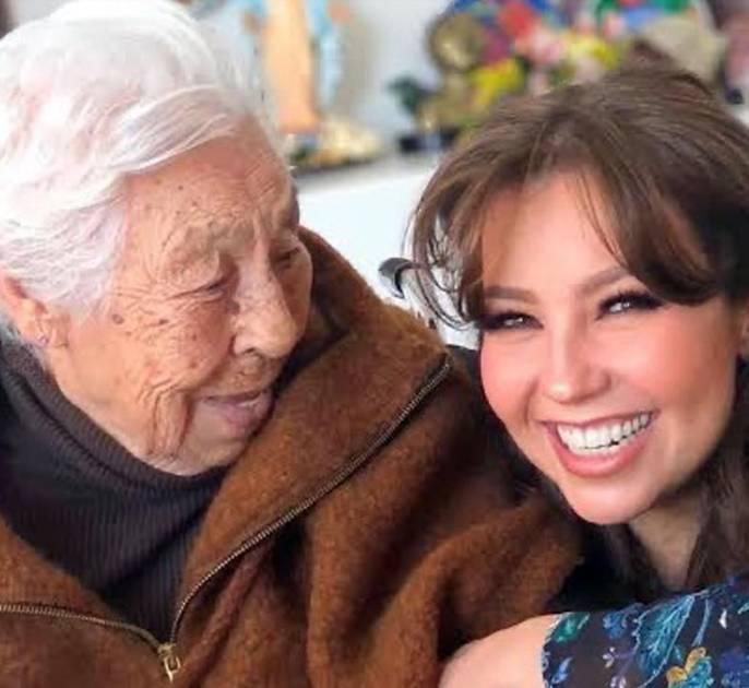 $!Muere a los 104 años doña Eva Mange, abuela de Thalía y Laura Zapata