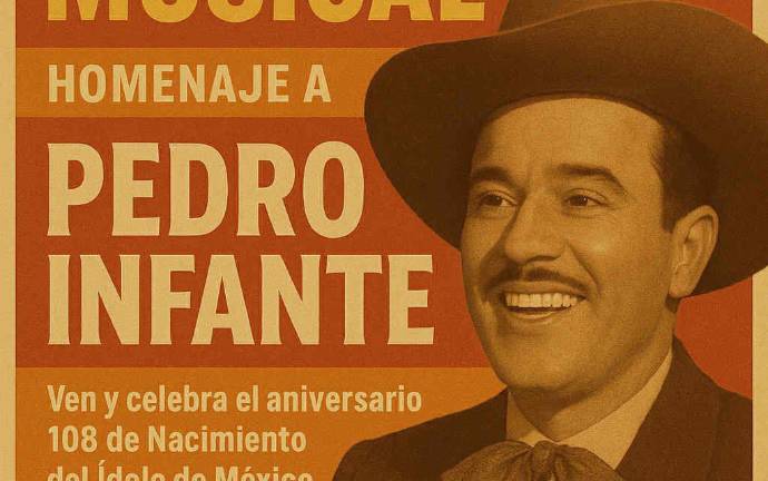 El Festival de Pedro Infante 2025 se realizará este martes 18 de noviembre.
