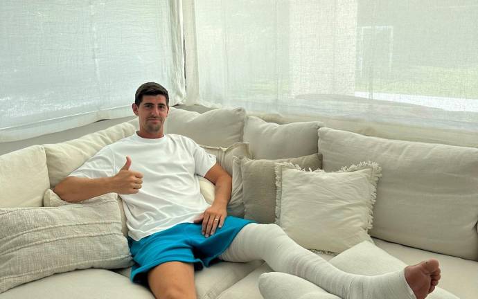 Thibaut Courtois sufre la lesión más importante de su carrera.