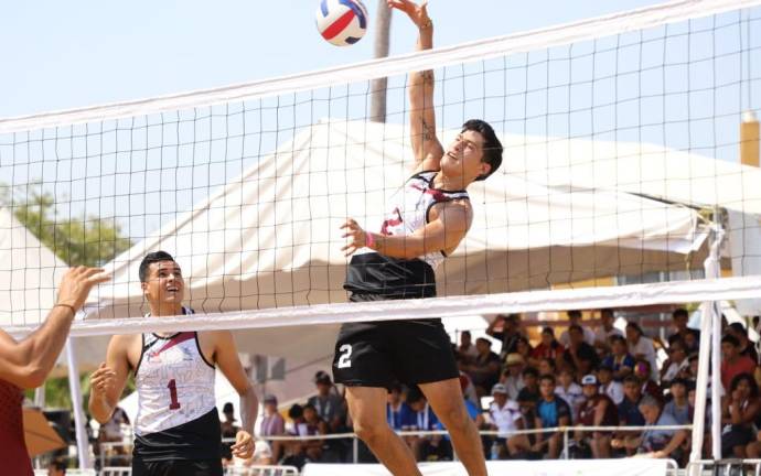 Sinaloa tiene inicio prometedor en voleibol de playa de Nacionales Conade