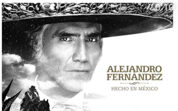 Revela Alejandro Fernández que se presentará en el Carnaval de Mazatlán