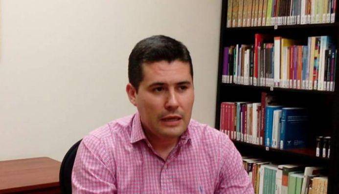 Miguel Ángel Calderón, visitador general de la CEDH.