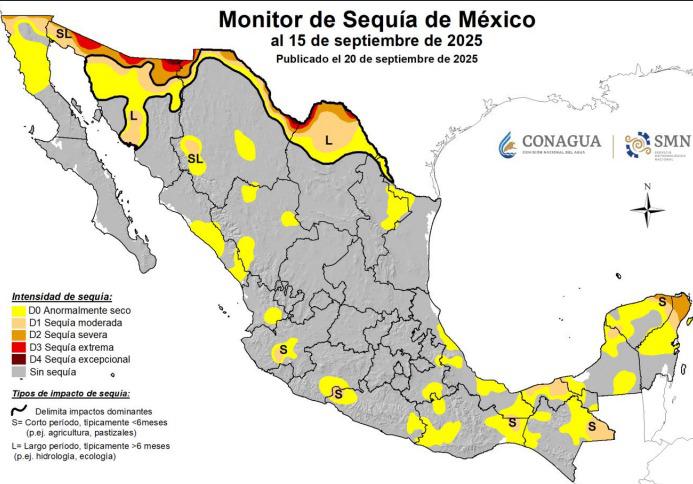 Después de casi tres años, Sinaloa sale de la sequía