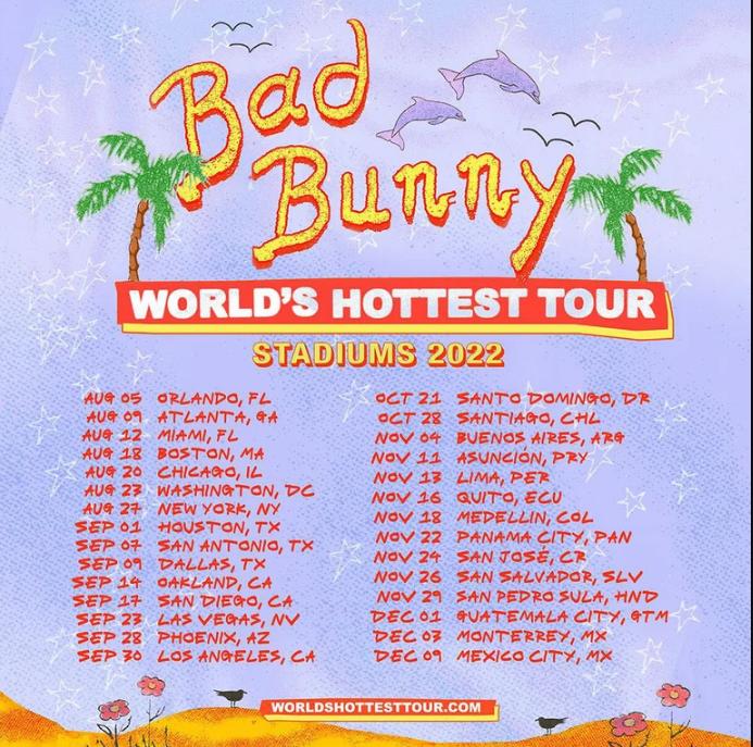 $!Bad Bunny llegará a México con ‘World’s Hottest Tour’