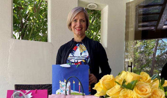 Delia de Sandoval celebra la vida feliz y bendecida
