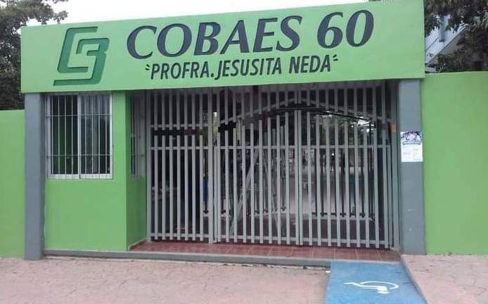 Debido a los acontecimientos las clases fueron suspendidas en el plantel número 60 del Cobaes.