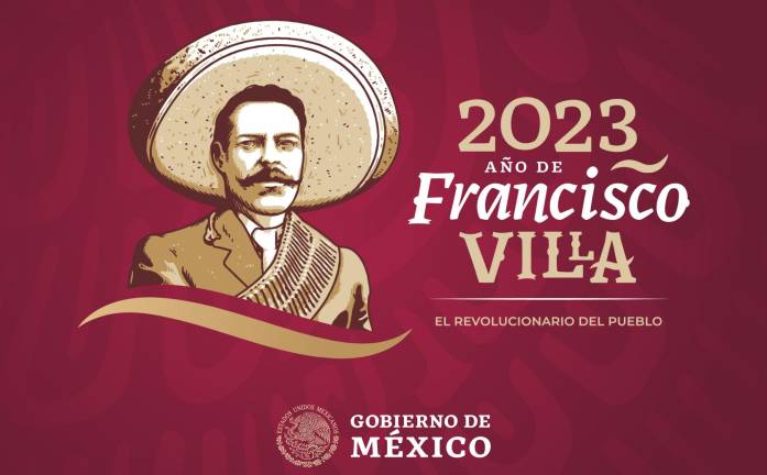 La imagen de Francisco Villa y la leyenda “El Revolucionario del Pueblo” forman parte de la nueva imagen institucional del Gobierno de México.