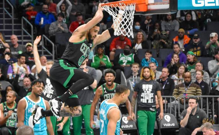 Celtics le repite la dosis a Hornets, al vencerlos por segunda vez en fila