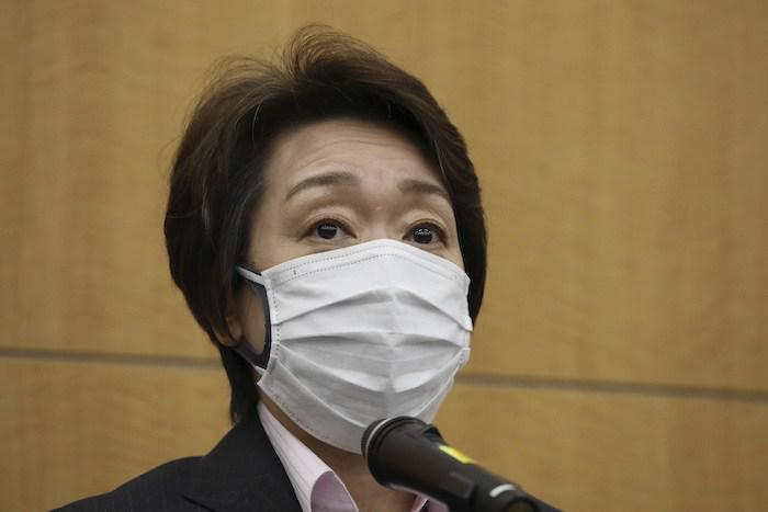 $!Seiko Hashimoto, presidenta del comité organizador de los Juegos Olímpicos de Tokio 2020, en una rueda de prensa.