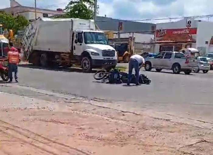 Policía Municipal resulta herido tras chocar contra un vehículo en Culiacán