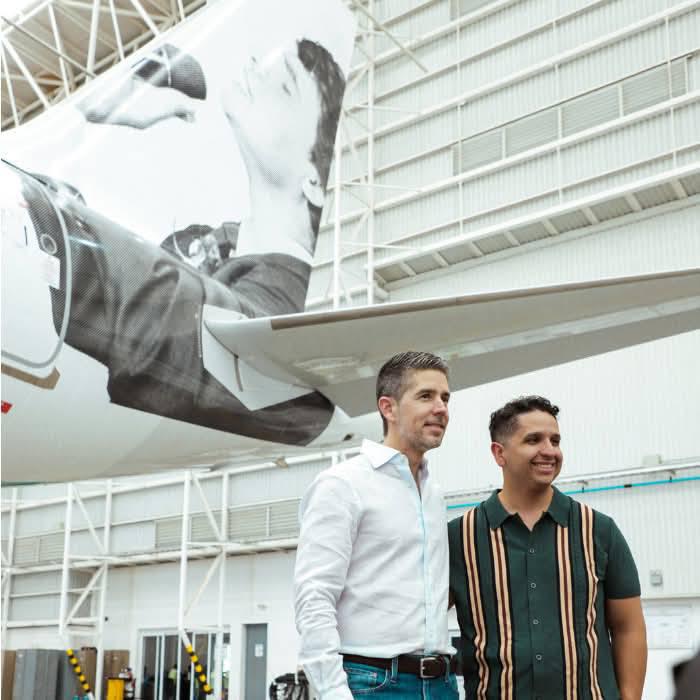 $!Jean Gabriel Aguilera, hijo del intérprete estuvo presente.