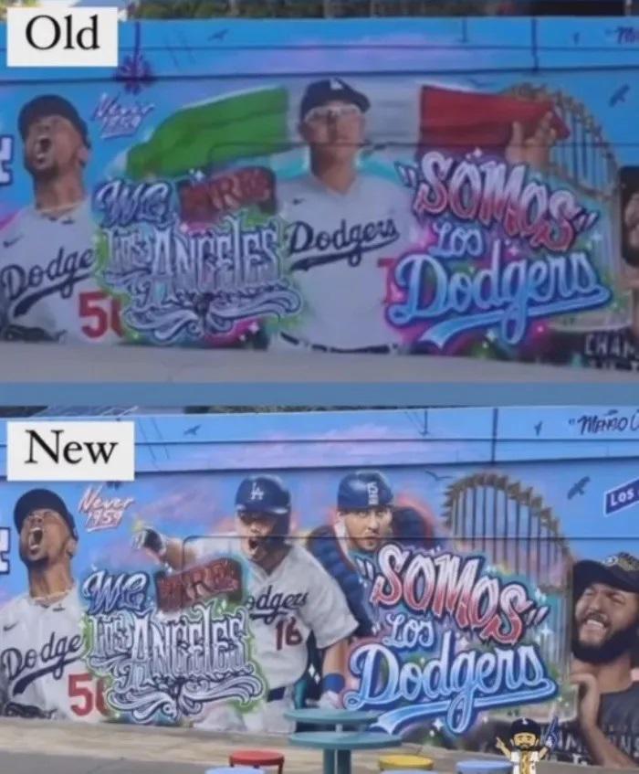 $!Los Dodgers borran imagen de Julio Urías de mural