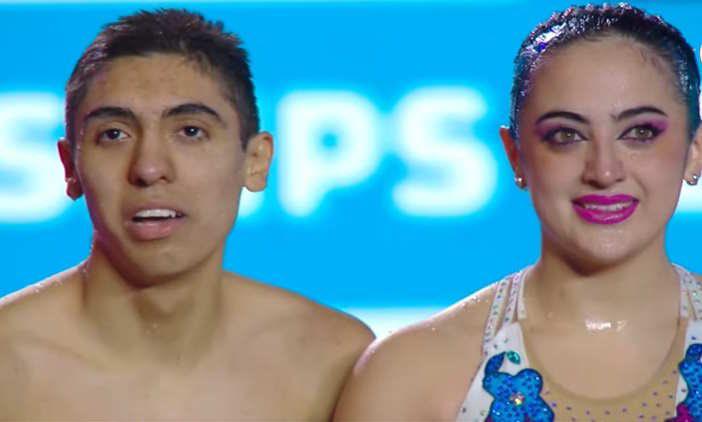 Diego Villalobos y Trinidad Meza se cuelgan el bronce en dueto mixto libre