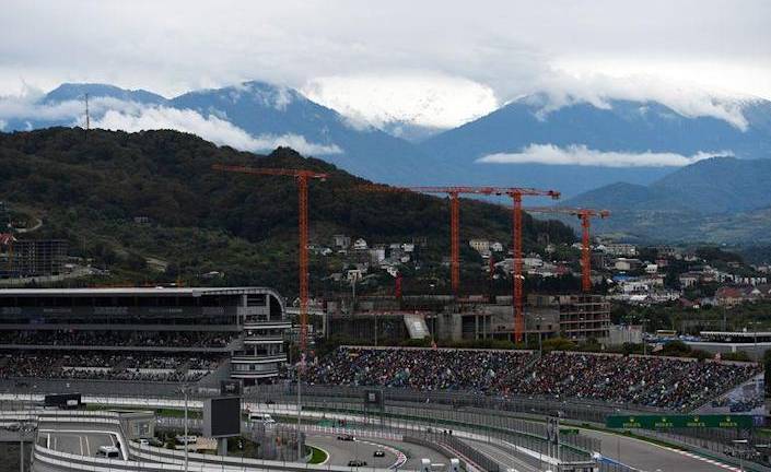 El autódromo de Sochi no tendrá a la Fórmula 1 este año y tampoco Rusia tendrá más pruebas.