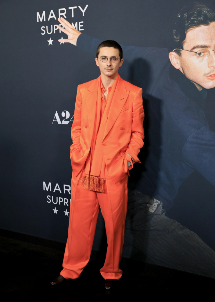 $!Timothée Chalamet fue nominado por su actuación en Marty Supreme.