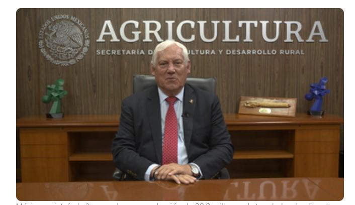 Con 38.9 millones de toneladas, la producción nacional de alimento para animales permite cubrir la demanda del país: Agricultura