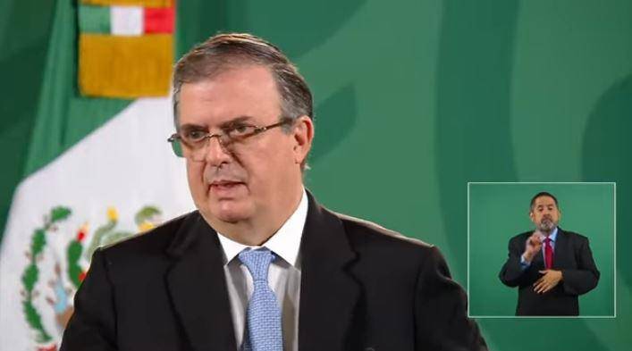 Marcelo Ebrard Casaubón, titular de la Secretaría de Relaciones Exteriores.