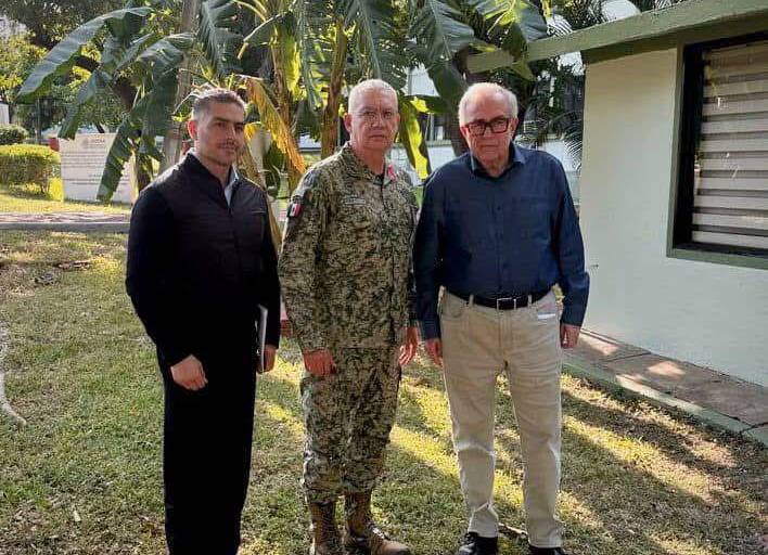 Se reúnen Harfuch y Trevilla con Rocha en Culiacán; anuncian mil 600 elementos más para reforzar seguridad