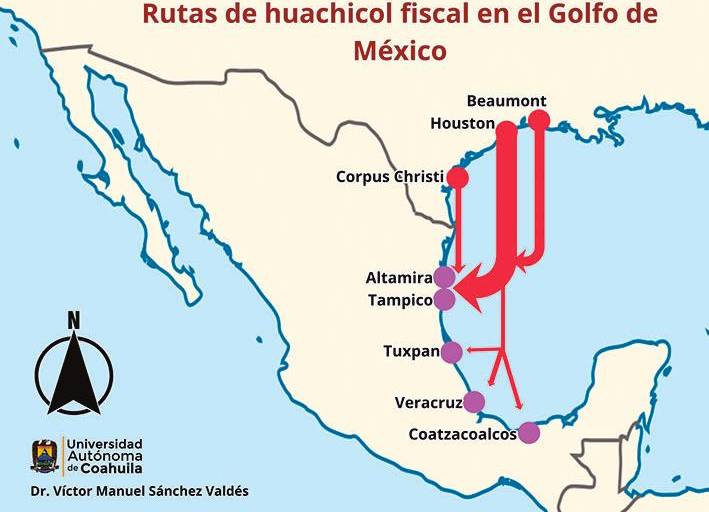 Texas-Tamaulipas, el gran corredor del huachicol fiscal
