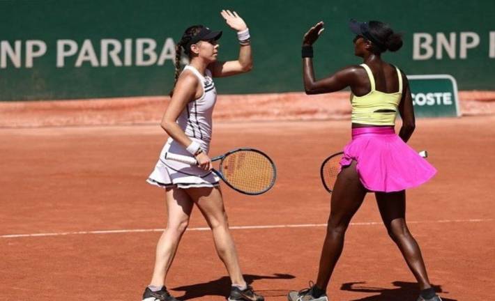 Giuliana Olmos se despide de Roland Garros