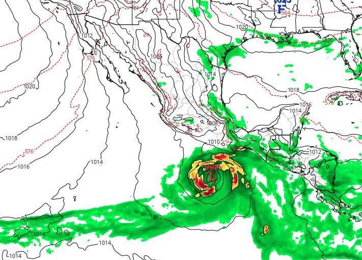 Pronostican llegada de tormenta tropical ‘Alvin’ en el Pacífico Mexicano a finales de mayo