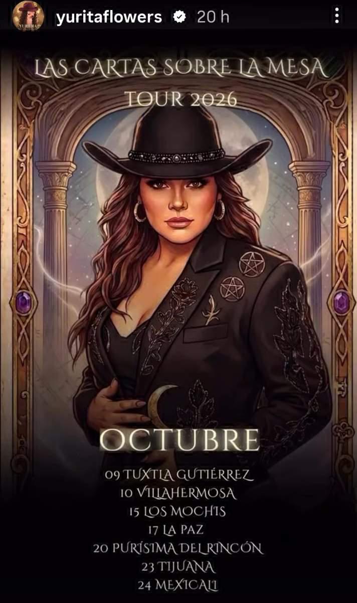 $!Como parte de su gira “Las Cartas Sobre La Mesa”, la intérprete sonorense prepara su llegada a Los Mochis, donde presentará sus grandes éxitos y su más reciente propuesta musical.