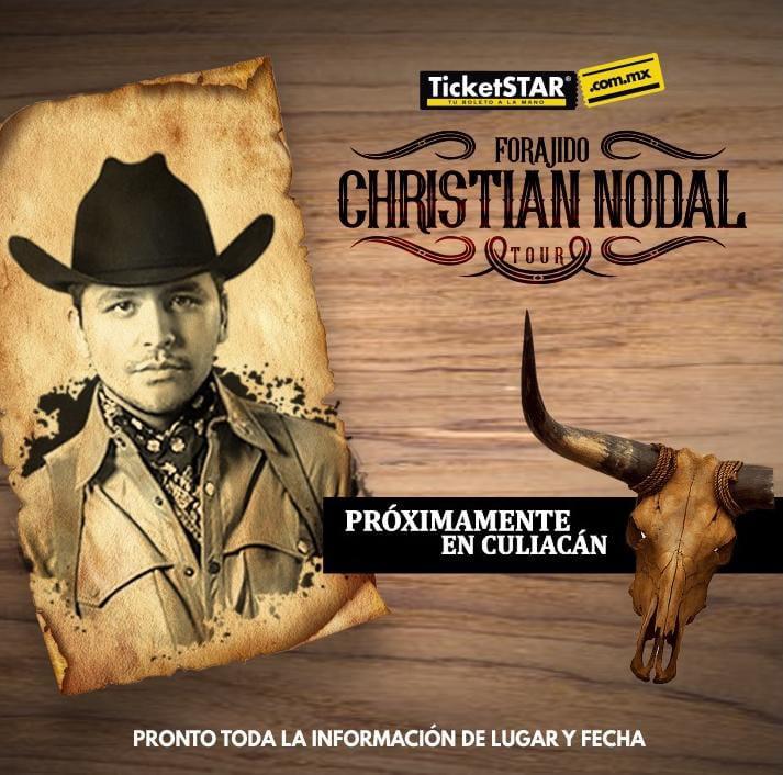 $!Llegará Christian Nodal a Culiacán con su Tour Forajido