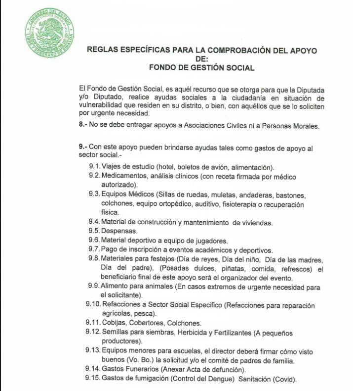 $!Reglas de operación del Congreso no contemplan pago de colegiaturas con fondo de gestoría social