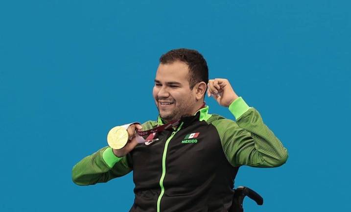 Diego López gana medalla de oro en los Juegos Paralímpicos; es la sexta para México