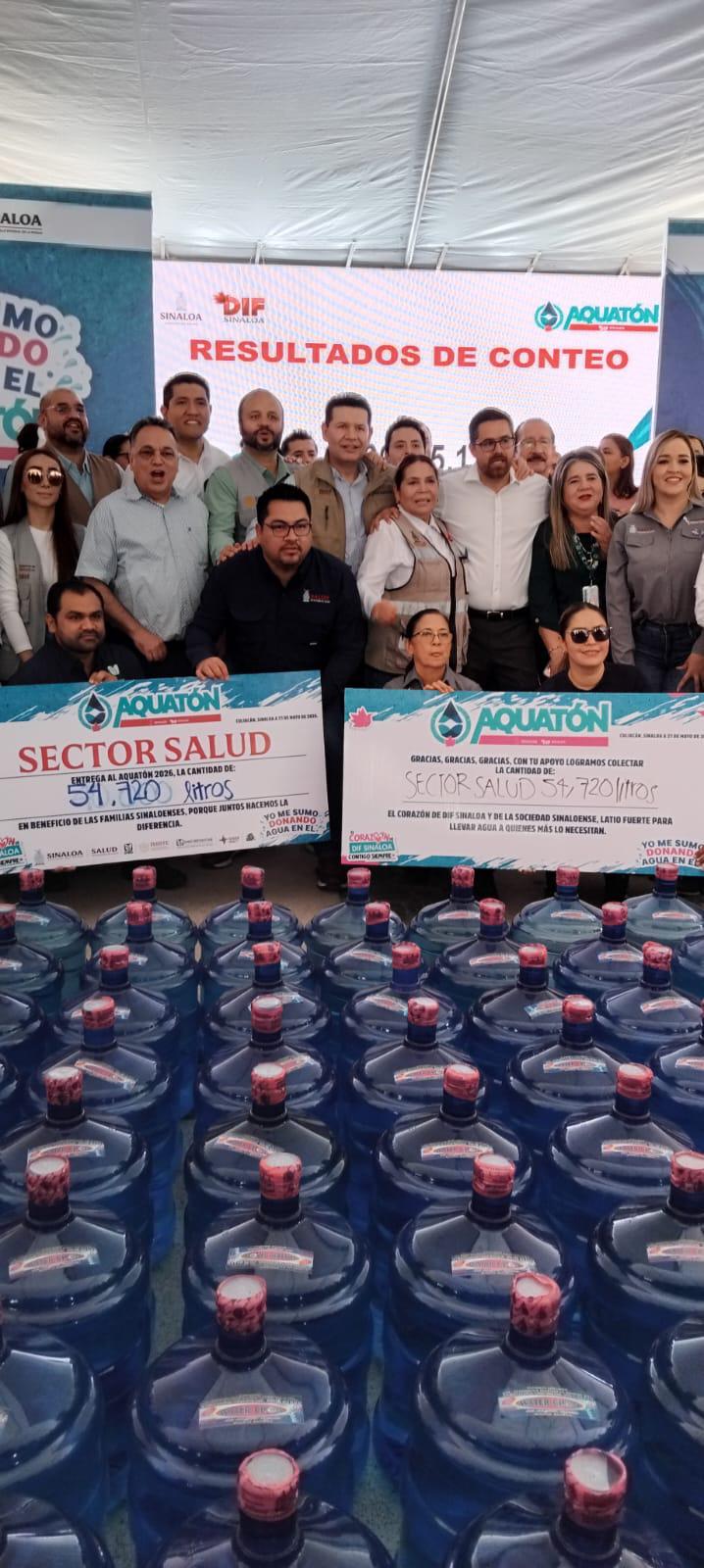 $!Arranca el Aquatón 2026 en Sinaloa con jornada de colecta de agua potable