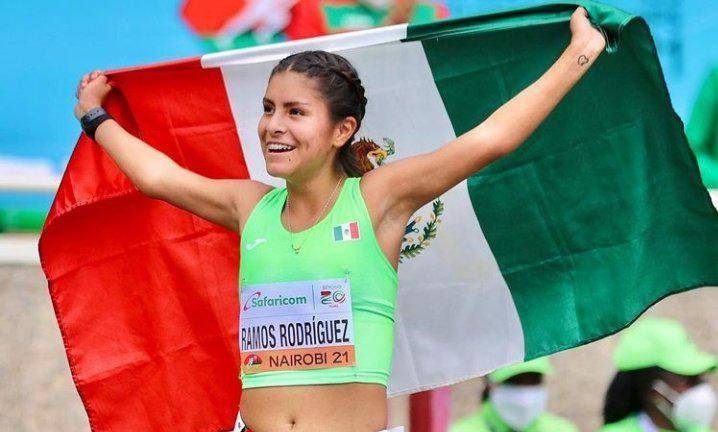 Mexicana Sofía Ramos es campeona mundial Sub 20 en los 10 mil metros marcha
