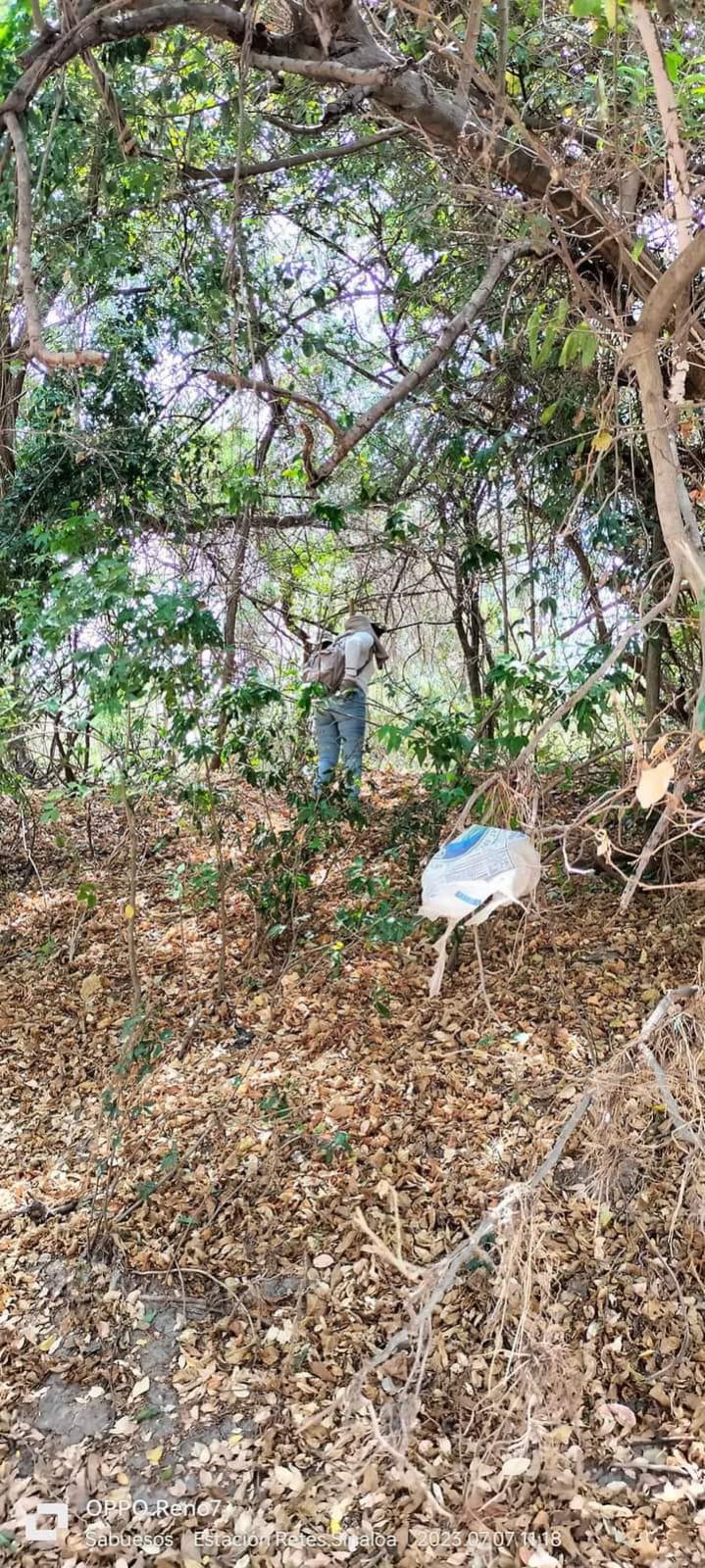 $!Sabuesas Guerreras hallan restos humanos cerca de carretera a Tepuche