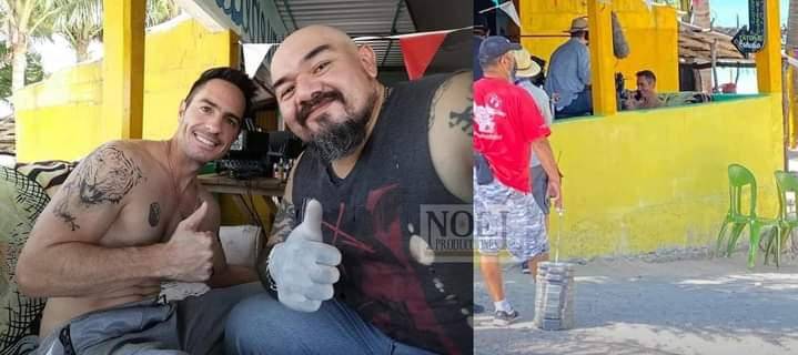Captan a Mauricio Ochmann paseando sin camisa por calles de Campeche