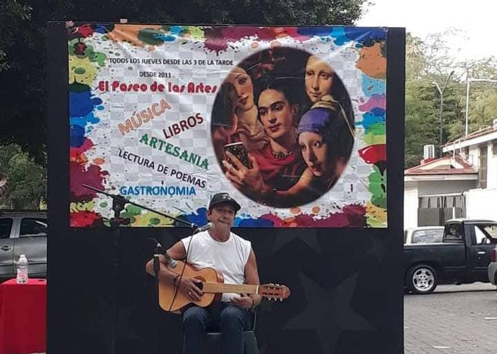 Jean Turpy leerá obra de su autoría en el Paseo de las Artes