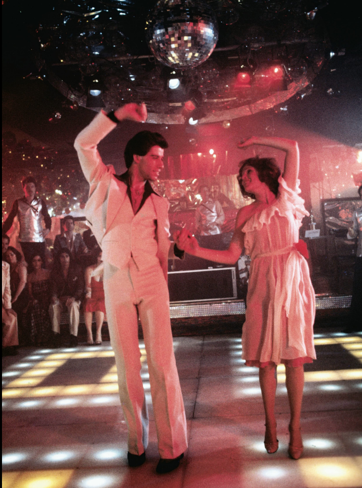$!Subastan el traje que utilizó John Travolta en ‘Saturday Night Fever’