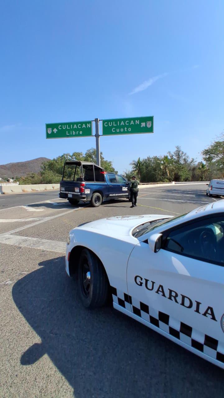 $!Joven es asesinado a balazos en la autopista Mazatlán-Culiacán