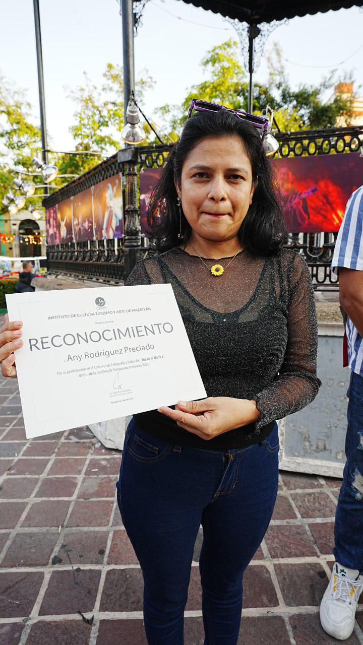 $!Reconocen a ganadores del concurso de fotografía y video del Día de la Música 2023