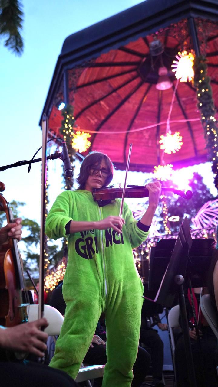 $!Cada sección de músicos ofreció una serie de improvisaciones que el público reconoció con fuertes aplausos.