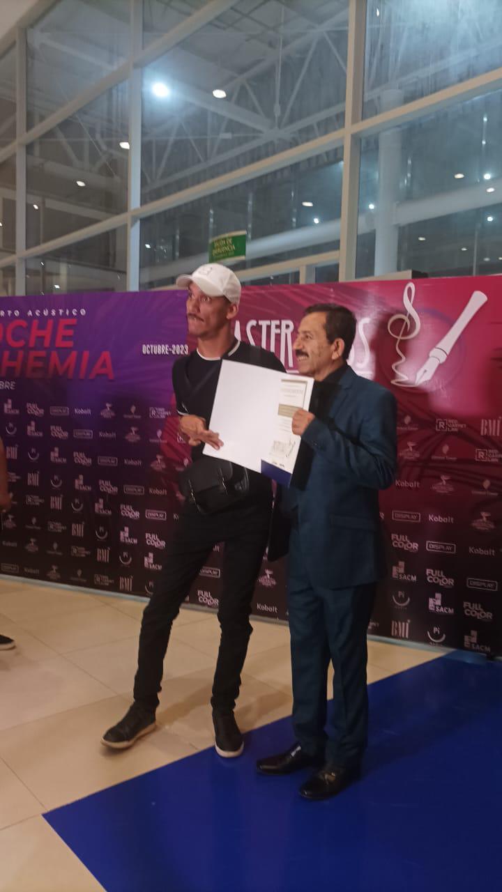 $!Desfilan compositores por la alfombra roja en la Máster Class en Mazatlán