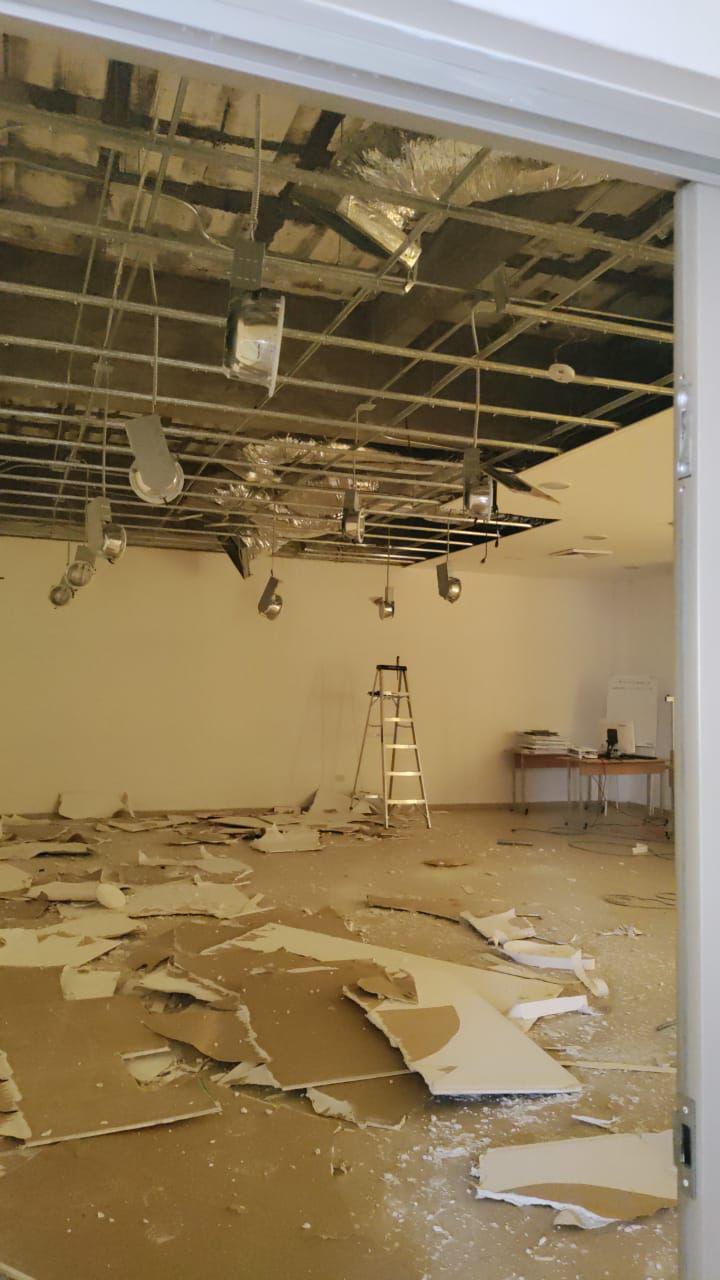 $!Rehabilitan techo de biblioteca digital en Escuinapa