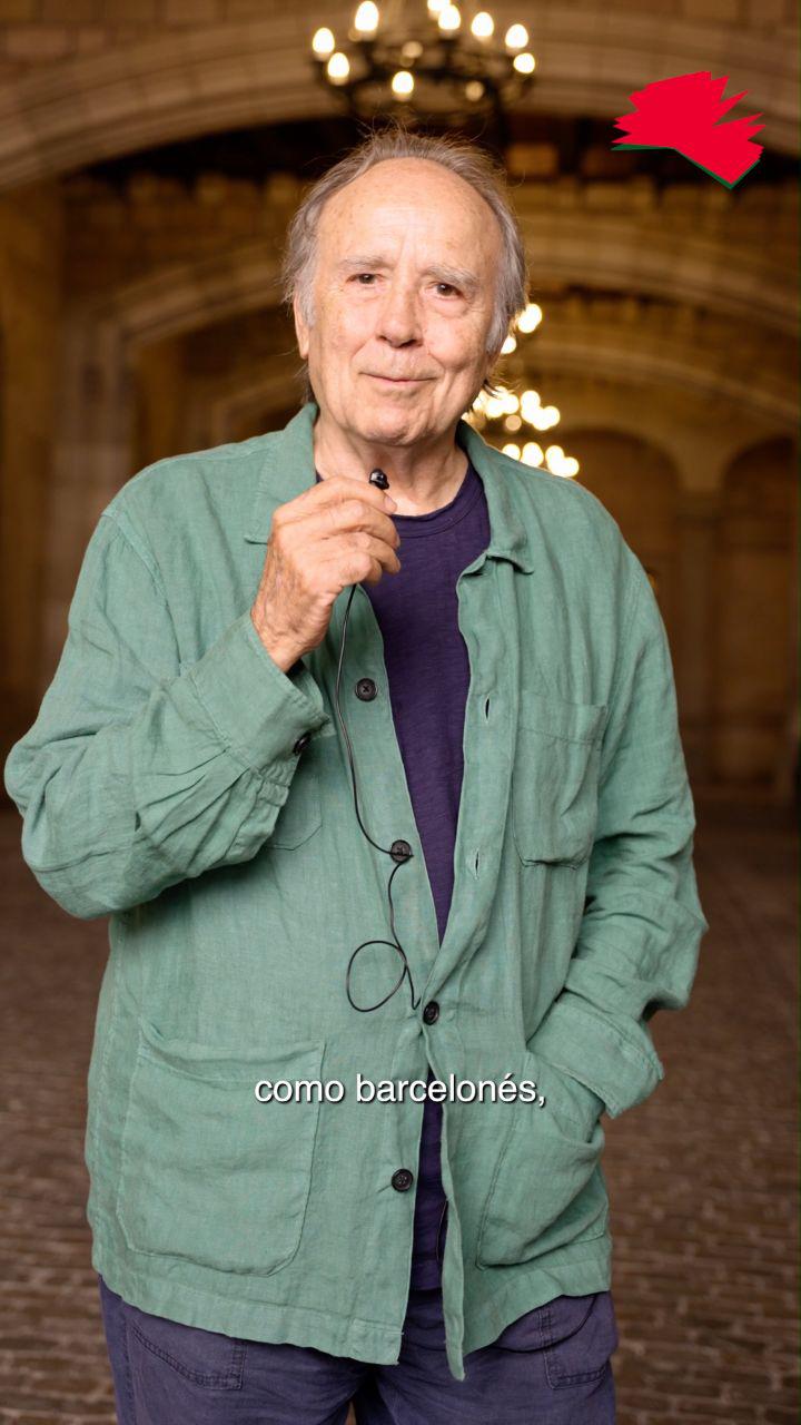 $!Joan Manuel Serrat habla de su emoción por volver a México y participar en la Feria Internacional del Libro de Guadalajara.