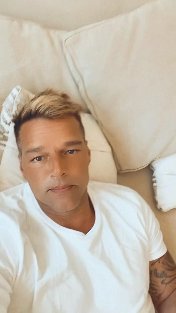 $!Señala Ricky Martin que no se hizo ningún tratamiento estético en el rostro
