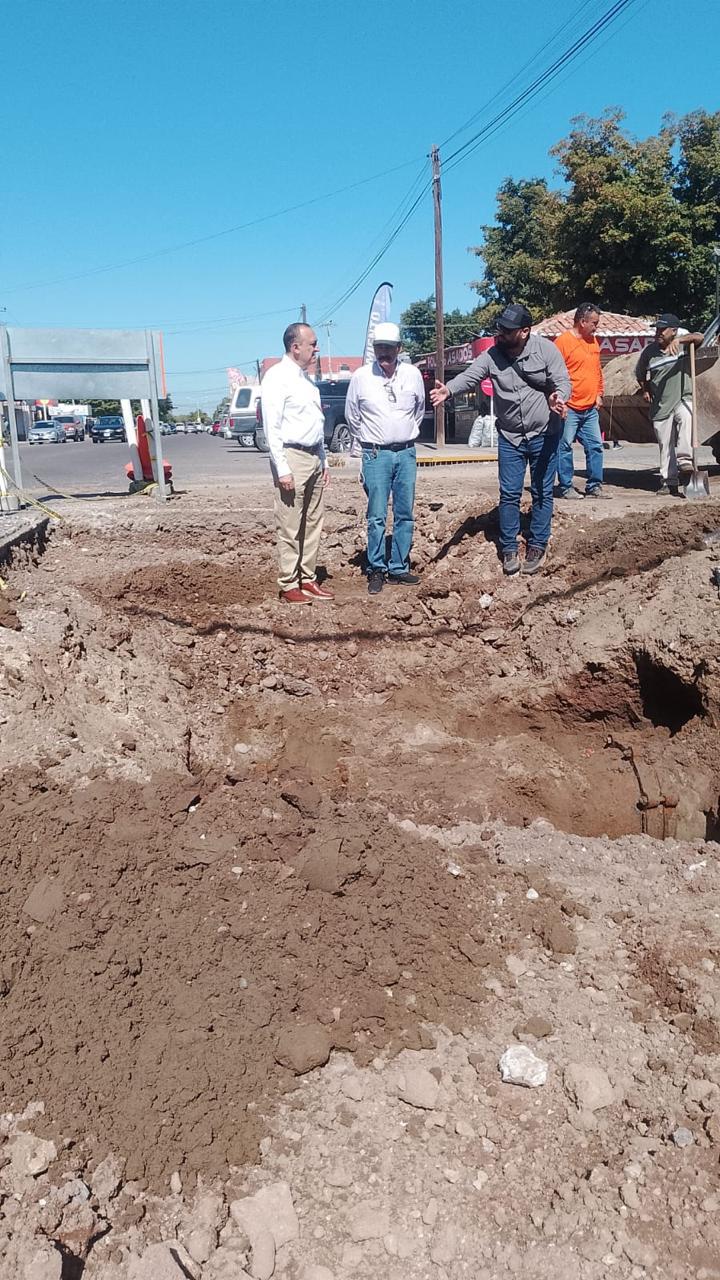 $!Alcalde ordena la reparación urgente de losas colapsadas en Los Mochis; prevén cierres viales