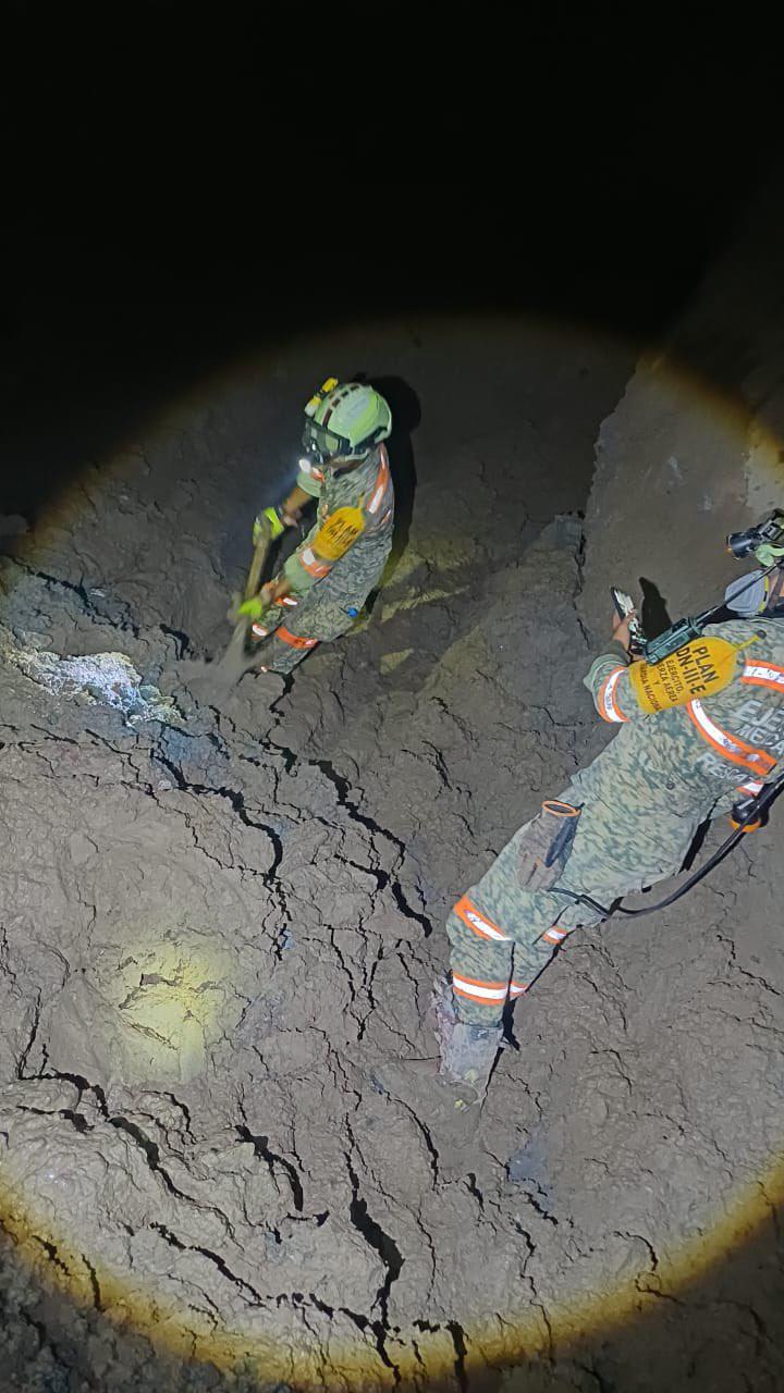 $!Terminan trabajos de rescate en mina de Rosario con dos mineros a salvo y dos sin vida