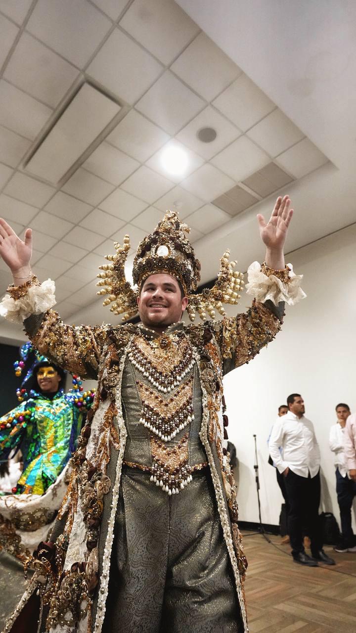 $!Víctor Quiroz, Rey del Carnaval.